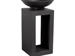 Kaminholzregale|Feuerschalen|Feuerschale auf Konsole Ø 40 cm x 66 cm