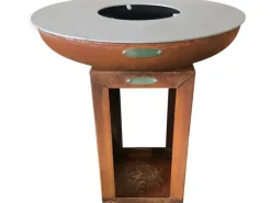 Feuerstelle Carus 62 Stahl Rost Ø 62 cm*Remundi