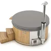 FinnTherm Outdoor Whirlpools|Hot Tub Stockholm Cremeweiß Ø 200 cm