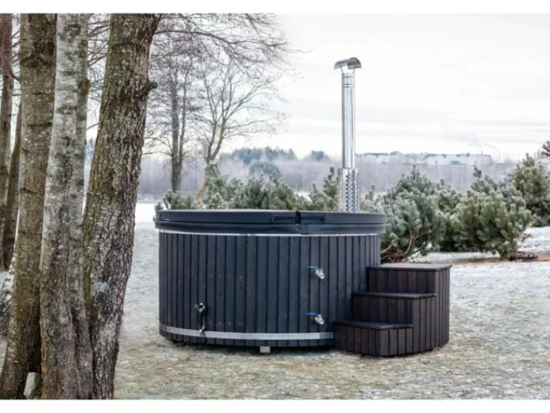 FinnTherm Outdoor Whirlpools|Hot Tub Stockholm Spa Edition Deluxe Ø 200 cm
