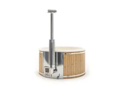 FinnTherm Outdoor Whirlpools|Hot Tub Stockholm Spa Edition Cremeweiß Ø 220 cm