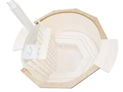 Umrandung für Badefass Bergen Fichte Natur Ø 200 cm*FinnTherm Sale