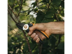 Amboss-Gartenschere P361 Solid Orange-Schwarz*Fiskars Best