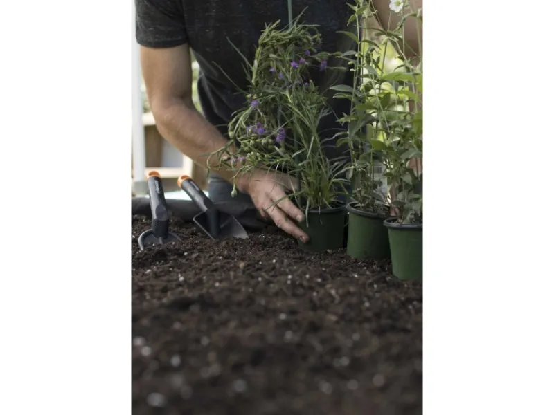 Blumenrechen Solid mit 3 Zinken*Fiskars Best