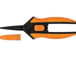 Blumenschere Solid Microtip SP131 Antihaftbeschichtet Schwarz-Orange*Fiskars