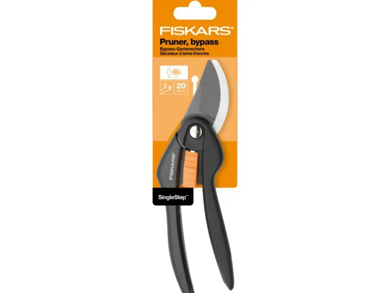 Fiskars Gartenscheren|Baumscheren|Bypass-Gartenschere SingleStep P26 20 cm