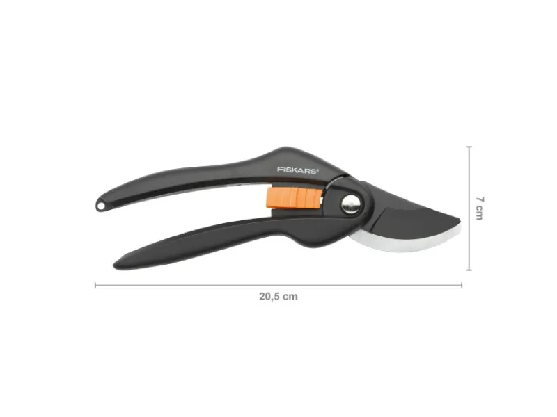Fiskars Gartenscheren|Baumscheren|Bypass-Gartenschere SingleStep P26 20 cm