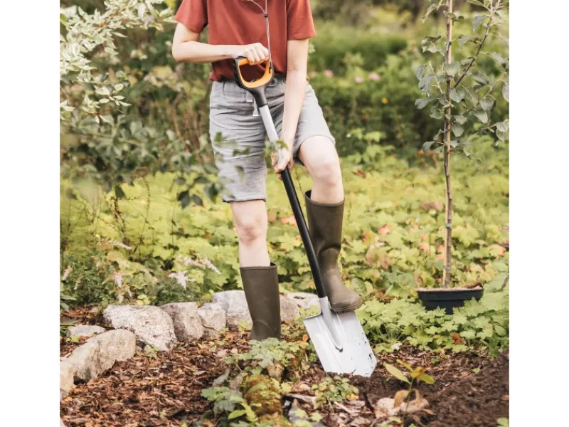 Gärtnerspaten Xact Spitz 120 cm x 19 cm x 7 cm*Fiskars Best