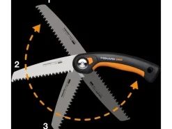 Fiskars Gartensägen|Klappsäge Plus SW68 15 cm