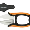 Fiskars Baumscheren|Kräuterschere Solid SP220 Schwarz-Orange