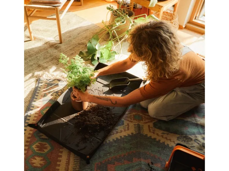 Fiskars Weitere Gartenhelfer|Pflanzmatte Faltbar 30,5 cm x 25,4 cm x 3,2 cm