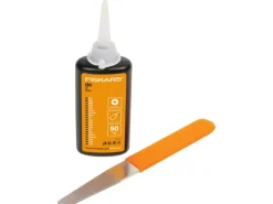 Fiskars Gartenscheren|Baumscheren|Pflegeset für Gartenschneidgeräte