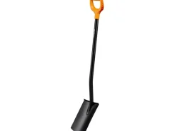 Fiskars Spatengabel|Spaten|Rundspaten Solid 117 cm x 12 cm