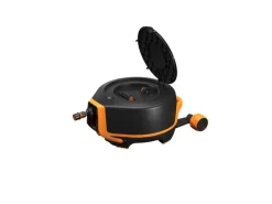 Schlauchwagen Waterwheel Automatisch X-Series mit Rädern Schwarz-Orange*Fiskars