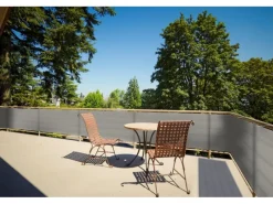 Floracord Balkonsichtschutz|Balkonsichtschutz Grau-Anthrazit 500 cm x 90 cm