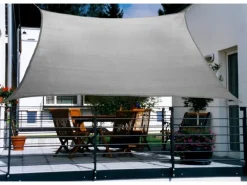 Floracord Sonnensegel|Balkonsonnensegel HDPE Anthrazit 270 cm x 140 cm