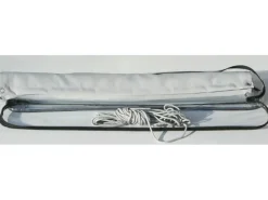 Floracord Balkonsichtschutz|Balkonverkleidung Silbergrau 90 cm x 500 cm