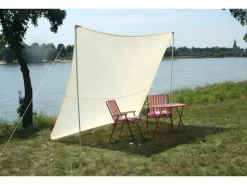 Floracord Sonnensegel|Camping Viereckssonnensegel Sand 250 cm x 300 cm