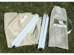 Floracord Sonnensegel|Camping Viereckssonnensegel Sand 250 cm x 300 cm