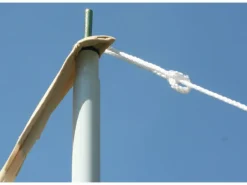 Floracord Sonnensegel|Camping Viereckssonnensegel Sand 250 cm x 300 cm