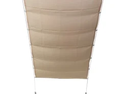 Floracord Sonnensegel|Sonnensegel Seilspanntechnik als Bausatz 330 cm x 140 cm Elfenbein