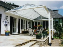 Floracord Sonnensegel|Sonnensegelbausatz Universal Weiß 420 cm x 140 cm