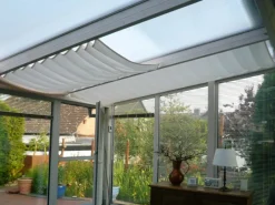 Floracord Sonnensegel|Vierecksonnensegel Weiß 275 cm x 68 cm