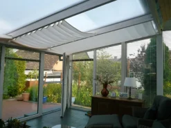 Floracord Sonnensegel|Vierecksonnensegel Weiß 275 cm x 68 cm