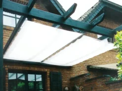 Vierecksonnensegel Weiß 270 cmx 140 cm*Floracord Sale