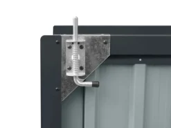 Fahrradgarage Vario für 3 Fahrräder 217 cm x 236 cm x 145/165 cm*Floraworld New