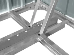 Fahrradgarage Vario für 3 Fahrräder 217 cm x 236 cm x 145/165 cm*Floraworld New