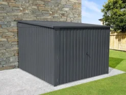 Fahrradgarage Vario für 3 Fahrräder 217 cm x 236 cm x 145/165 cm*Floraworld New