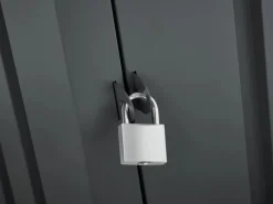 Paketbox Stahl Profiliert Abschließbar 109 x 63 x 55 cm Anthrazit*Floraworld Clearance