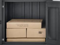 Paketbox Stahl Profiliert Abschließbar 109 x 63 x 55 cm Anthrazit*Floraworld Clearance