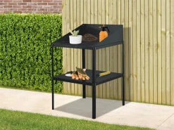 Pflanztisch 60 cm x 60 cm x 100 cm Anthrazit*Floraworld Discount