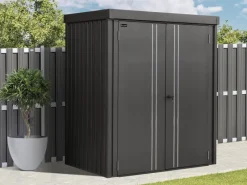 Premium Geräteschrank mit Flachdach 153 x 185 x 98 cm*Floraworld Best