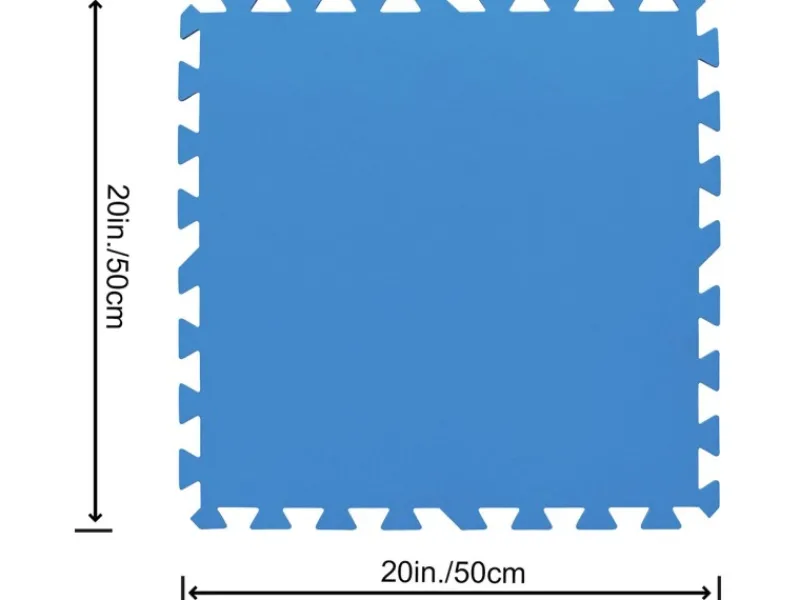 Bestway Pooltechnik|Flowclear Pool-Bodenschutzfliesen-Set 9 Stk. á 50 x 50 cm