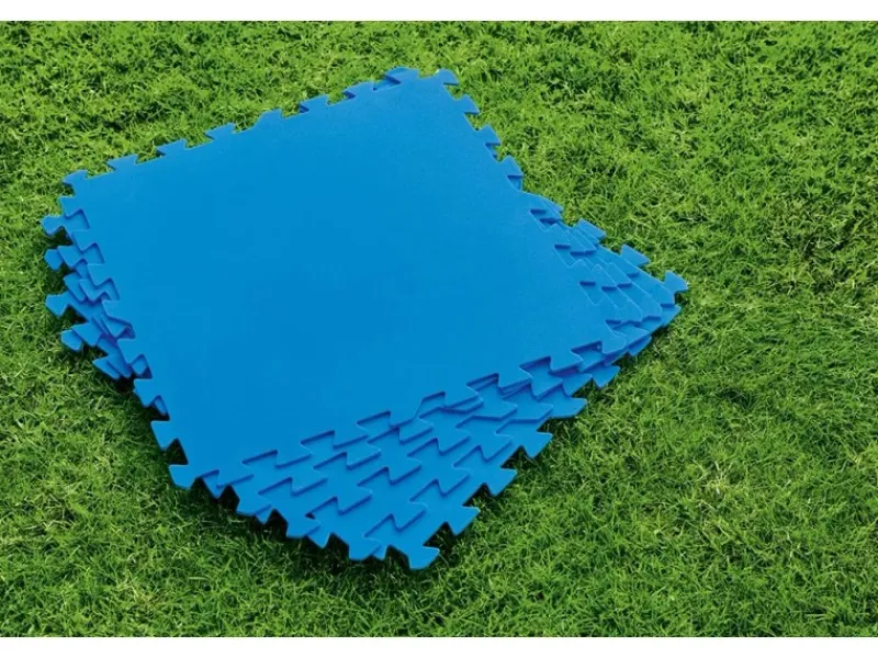 Bestway Pooltechnik|Flowclear Pool-Bodenschutzfliesen-Set 9 Stk. á 50 x 50 cm