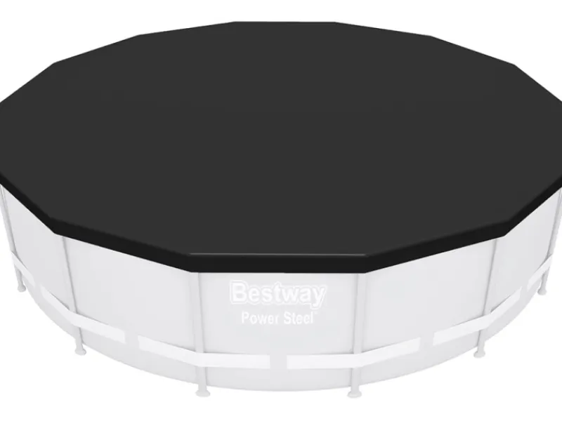 Bestway Aufstellpools|Flowclear PVC-Abdeckplane 427 x 427 cm