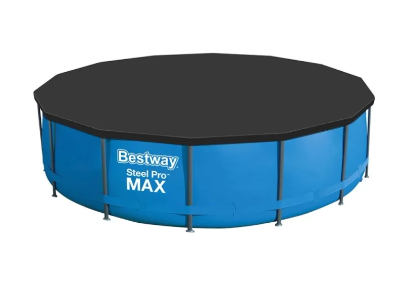 Bestway Aufstellpools|Flowclear PVC-Abdeckplane 427 x 427 cm