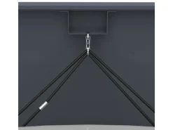 FM-SOLAR Mülltonnenbox Holz/Plexiglas für 3 Mülltonne* Hot