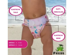 Wassersport|Wasserspielzeug|Freds Swim Academy Schwimmwindel Pink Größe 2 (9-16kg)