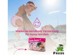 Wassersport|Wasserspielzeug|Freds Swim Academy Schwimmwindel Pink Größe 2 (9-16kg)