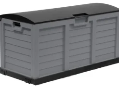 Fun Star Kissenbox Jumbo XXL Silber 61 cm x 140 cm x 69 cm* Clearance