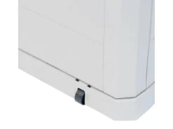 furnicato Universalboxen|Gartenschränke|Garten-Aufbewahrungsbox 280 L Hellgrau