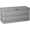 furnicato Universalboxen|Auflagenboxen|Gartenbox Grau 117×45×56 cm