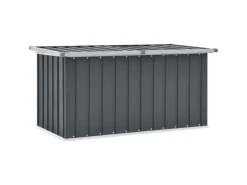 furnicato Universalboxen|Auflagenboxen|Gartenbox Grau 129x67x65 cm
