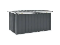 furnicato Universalboxen|Auflagenboxen|Gartenbox Grau 129x67x65 cm
