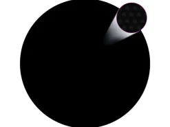 furnicato Outdoor Whirlpools|Pool Abdeckung|Poolabdeckung Schwarz 300 cm PE