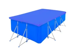 furnicato Pool Abdeckung|Poolabdeckungen 2 Stk. PE Rechteckig 90 g/m² 540x270 cm